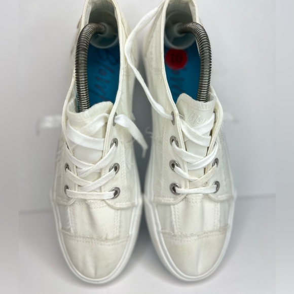 BLOWFISH Malibu Maxine FE Slip On Sneakers White Color Washed Recycled Canvas 10 - Picture 6 of 16